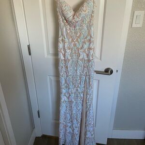 Sequin Full Length Mermaid Gown